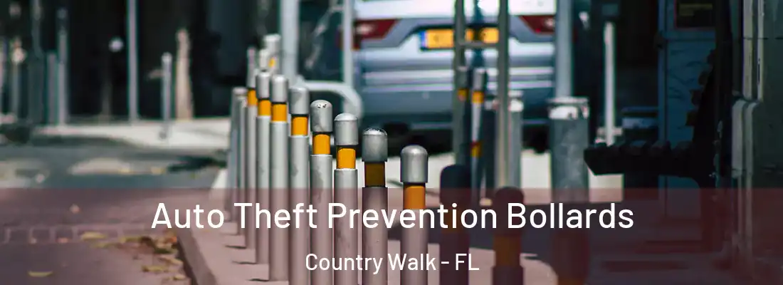 Auto Theft Prevention Bollards Country Walk - FL