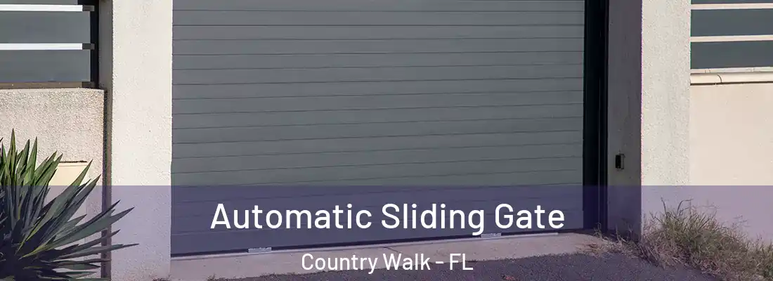  Automatic Sliding Gate Country Walk - FL