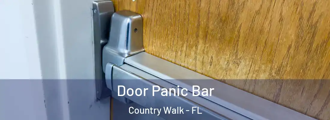 Door Panic Bar Country Walk - FL