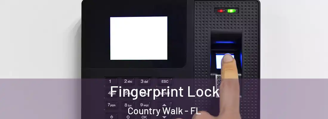 Fingerprint Lock Country Walk - FL