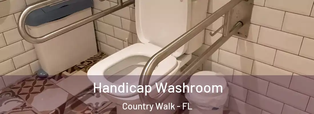  Handicap Washroom Country Walk - FL