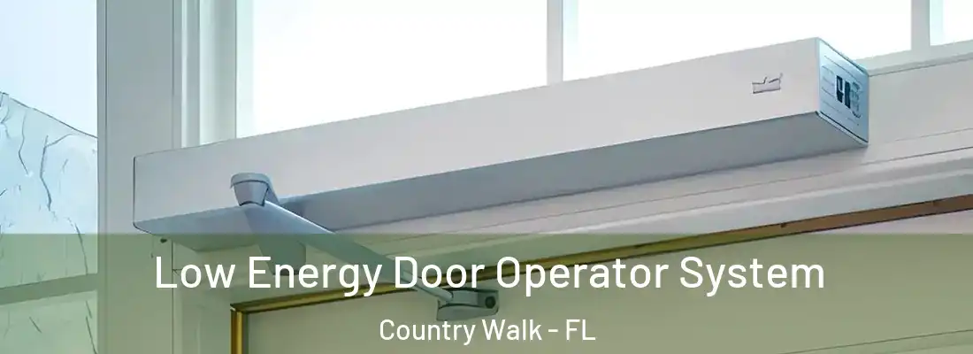 Low Energy Door Operator System Country Walk - FL
