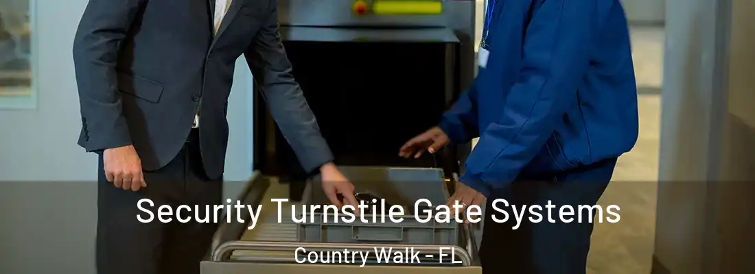  Security Turnstile Gate Systems Country Walk - FL