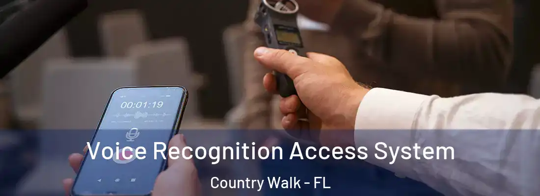  Voice Recognition Access System Country Walk - FL